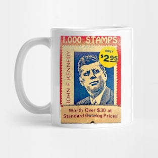 JFK 1000 Stamps Matchbook Cover Mug